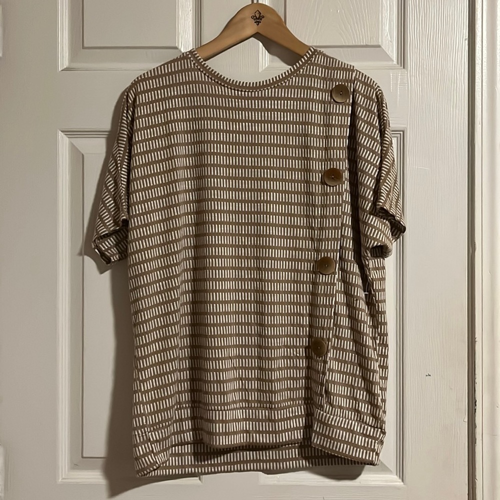 Lavish Super Soft Short Sleeve Blouse